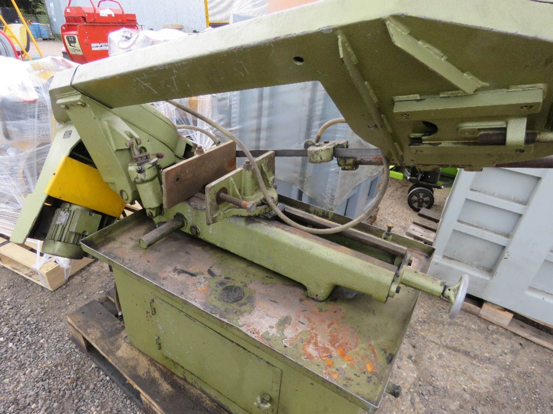 STARTRITE MEBA 3 PHASE METAL CUTTING WORKSHOP BANDSAW. WORKING WHEN REMOVED FROM PREMISES. - Image 5 of 6