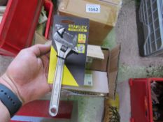 2 X BOXES OF 20MM ADJUSTABLE SPANNERS, 48NO IN TOTAL. THIS LOT IS SOLD UNDER THE AUCTIONEERS MARGIN