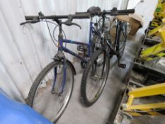 2 X ADULT BIKES. THIS LOT IS SOLD UNDER THE AUCTIONEERS MARGIN SCHEME, THEREFORE NO VAT WILL BE CHAR