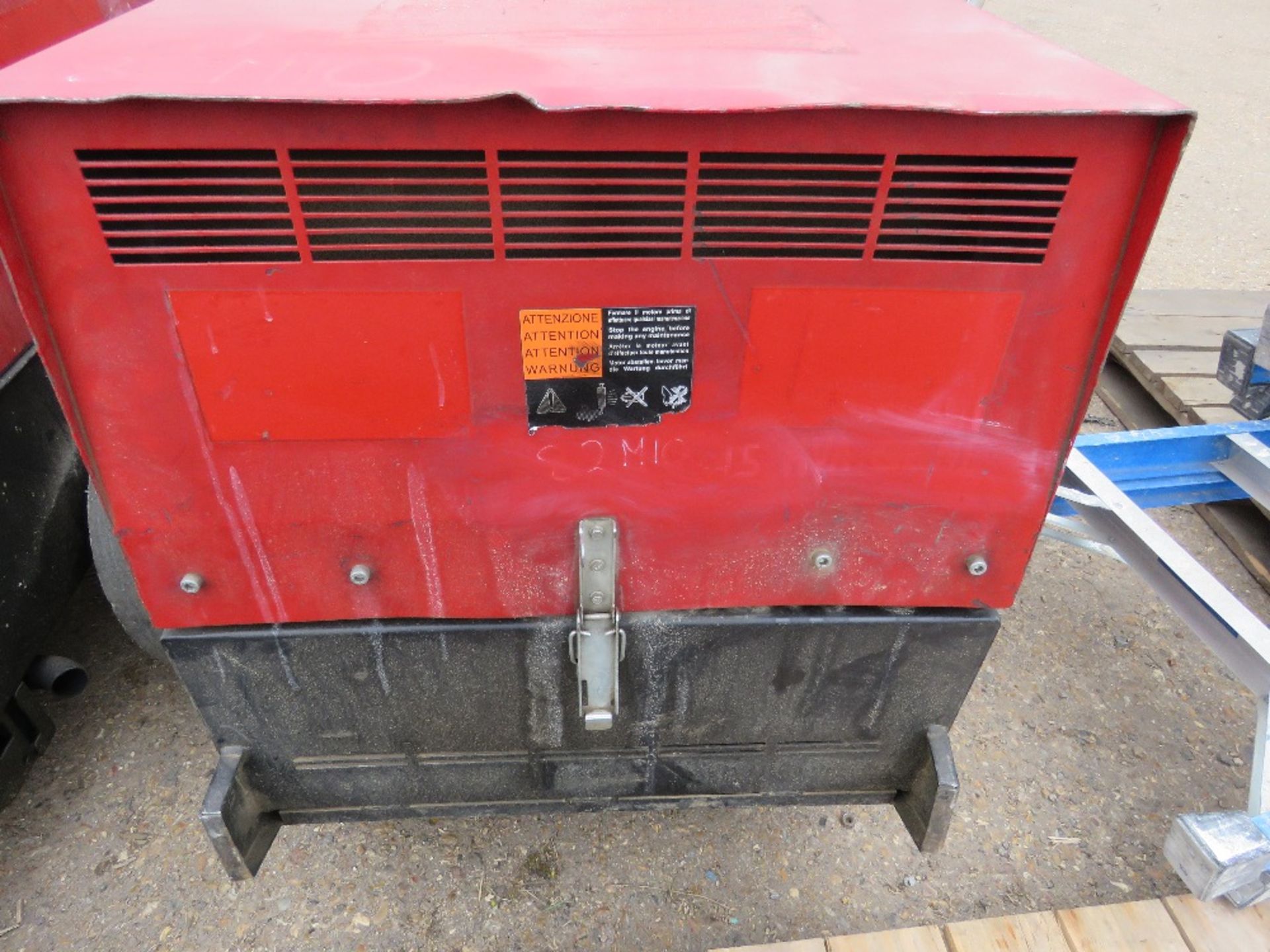 MOSA GE14000 KSX DIESEL GENERATOR. WHEN TESTED WAS SEEN TO RUN AND SHOWED POWER ON THE DISPLAY. - Image 5 of 6