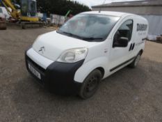 CITROEN NEMO PANEL VAN REG:BL11 XUJ DIRECT FROM LOCAL COMPANY (NAME TO BE REMOVED BY BUYER BEFORE DR