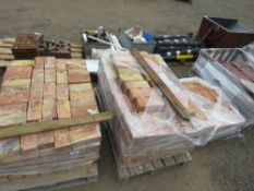 3 X PALLETS OF CLEAN BRICKS, 580NO IN TOTAL APPROX. THIS LOT IS SOLD UNDER THE AUCTIONEERS MARGIN SC