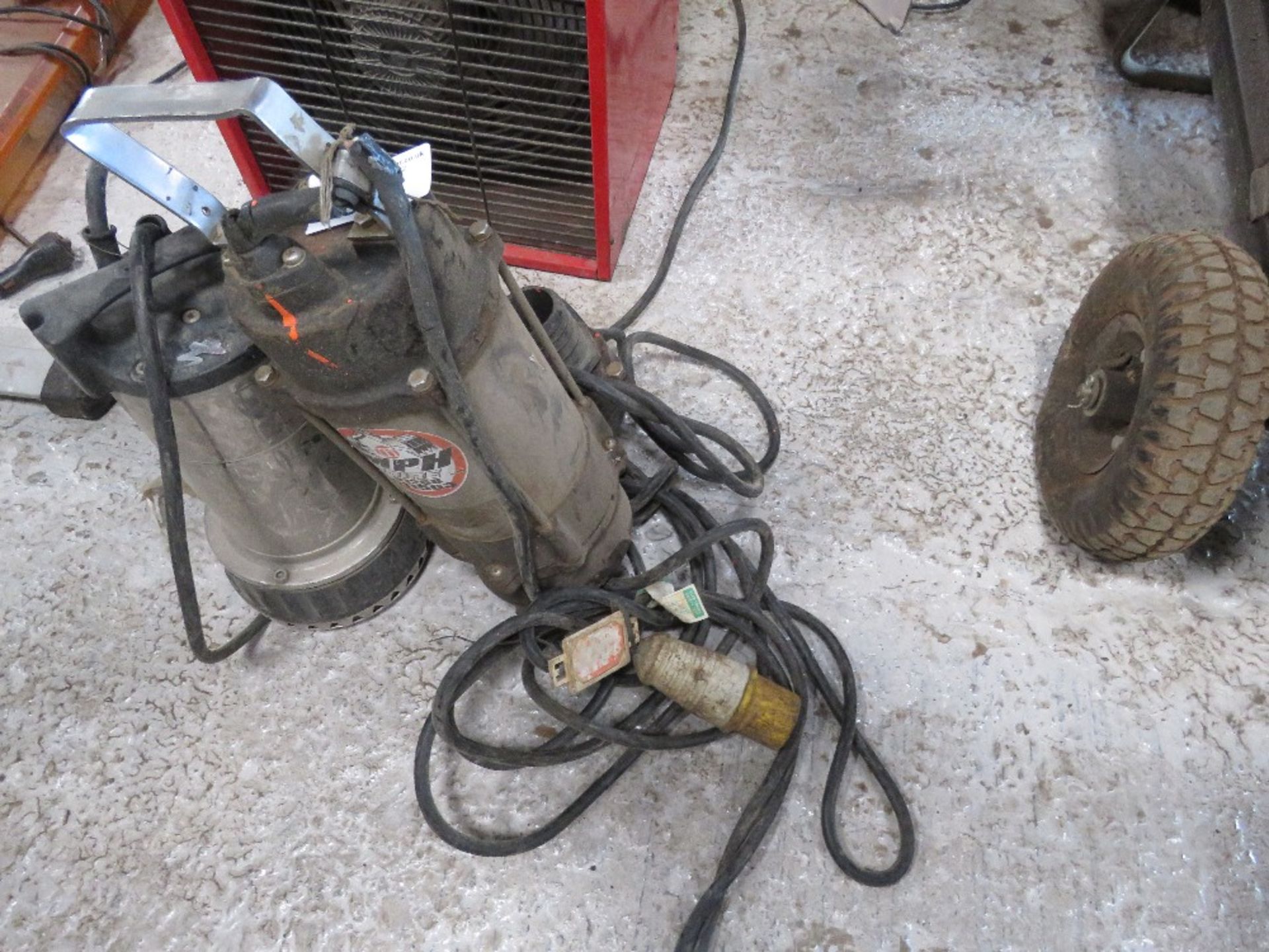 2 X 110VOLT SUBMERSIBLE WATER PUMPS. SOURCED FROM DEPOT CLOSURE. - Image 2 of 2