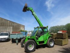 MERLO PANORAMIC P28.7 AGRI SPEC TELESCOPIC HANDLER, YEAR 2004 BUILD. 9764 REC HOURS. WHEN TESTED WAS