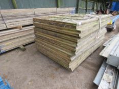 21X PRE USED FENCE PANELS 6FT X 4FT . THIS LOT IS SOLD UNDER THE AUCTIONEERS MARGIN SCHEME, THEREFO