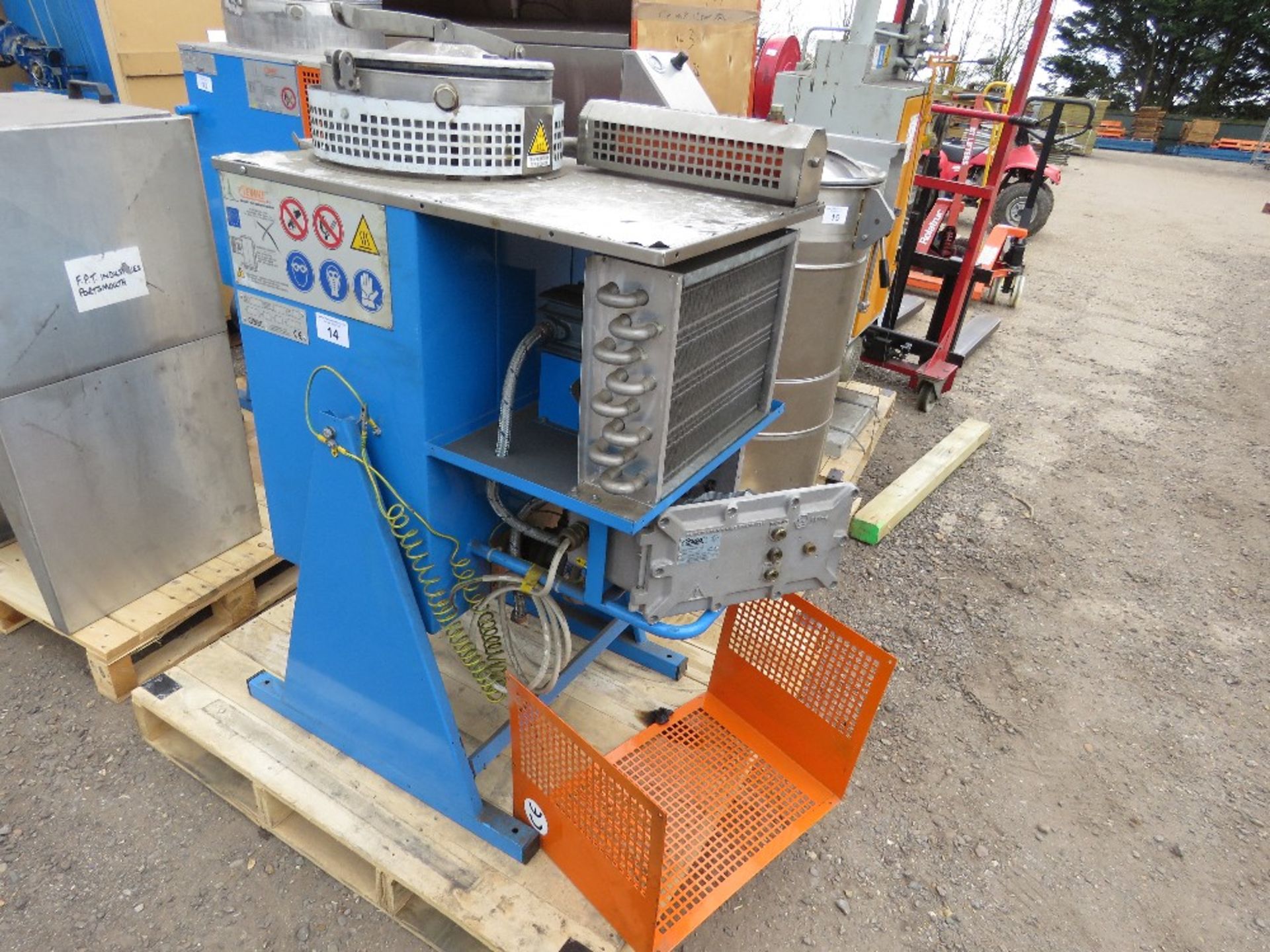 CIEMME K30EX SOLVENT RECOVERY UNIT, 240VOLT POWERED. SOURCED FROM COMPANY LIQUIDATION.