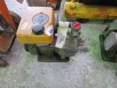 ROBIN ENGINED 1" DIAMETER WATER PUMP. THIS LOT IS SOLD UNDER THE AUCTIONEERS MARGIN SCHEME, THEREFOR