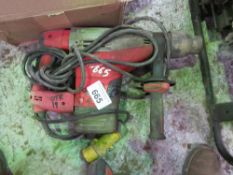 MILWAUKEE BREAKER DRILL 110VOLT. THIS LOT IS SOLD UNDER THE AUCTIONEERS MARGIN SCHEME, THEREFORE NO