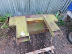 FORKLIFT MOUNTED TIPPING BUCKET. THIS LOT IS SOLD UNDER THE AUCTIONEERS MARGIN SCHEME, THEREFORE NO