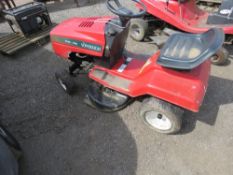 SOVEREIGN PETROL RIDE ON MOWER, UNTESTED, CONDITION UNKNOWN THIS LOT IS SOLD UNDER THE AUCTIONEERS M