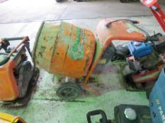 BELLE 240VOLT POWERED MINI CEMENT MIXER. SOURCED FROM DEPOT CLOSURE.