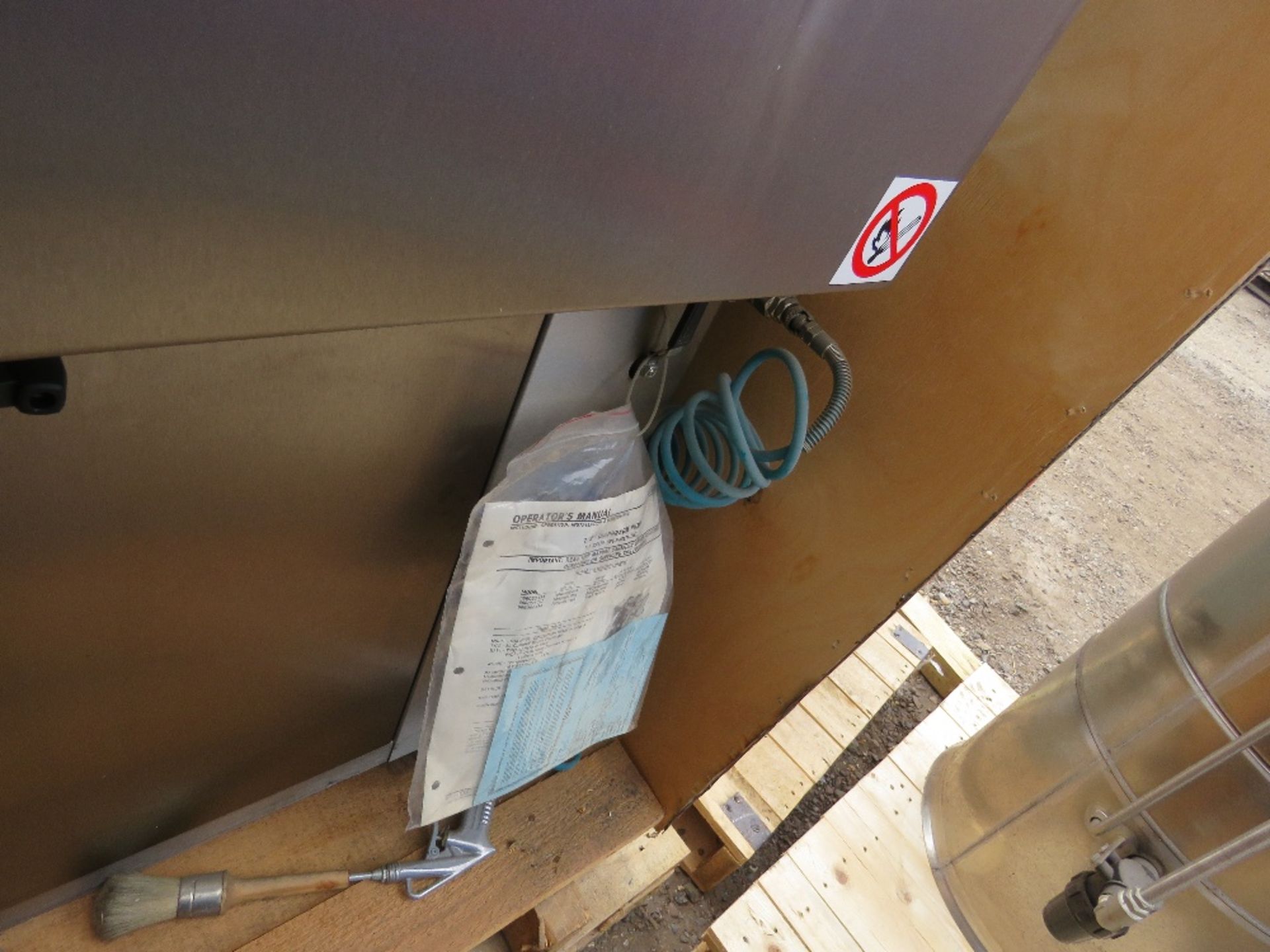 CIEMME IMPIANTI SOLVENTI INK PAN WASHING UNIT UNIT, LITTLE SIGN OF USE?? SOURCED FROM COMPANY LIQUID - Image 2 of 4