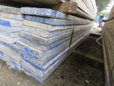 PACK OF 50 X SCAFFOLD BOARDS 13FT LENGTH APPROX. THIS LOT IS SOLD UNDER THE AUCTIONEERS MARGIN SCHE