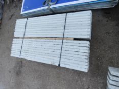 PALLET OF 20 X BRICK EFFECT CONCRETE GRAVEL BOARDS 1.83M X 30CM APPROX.