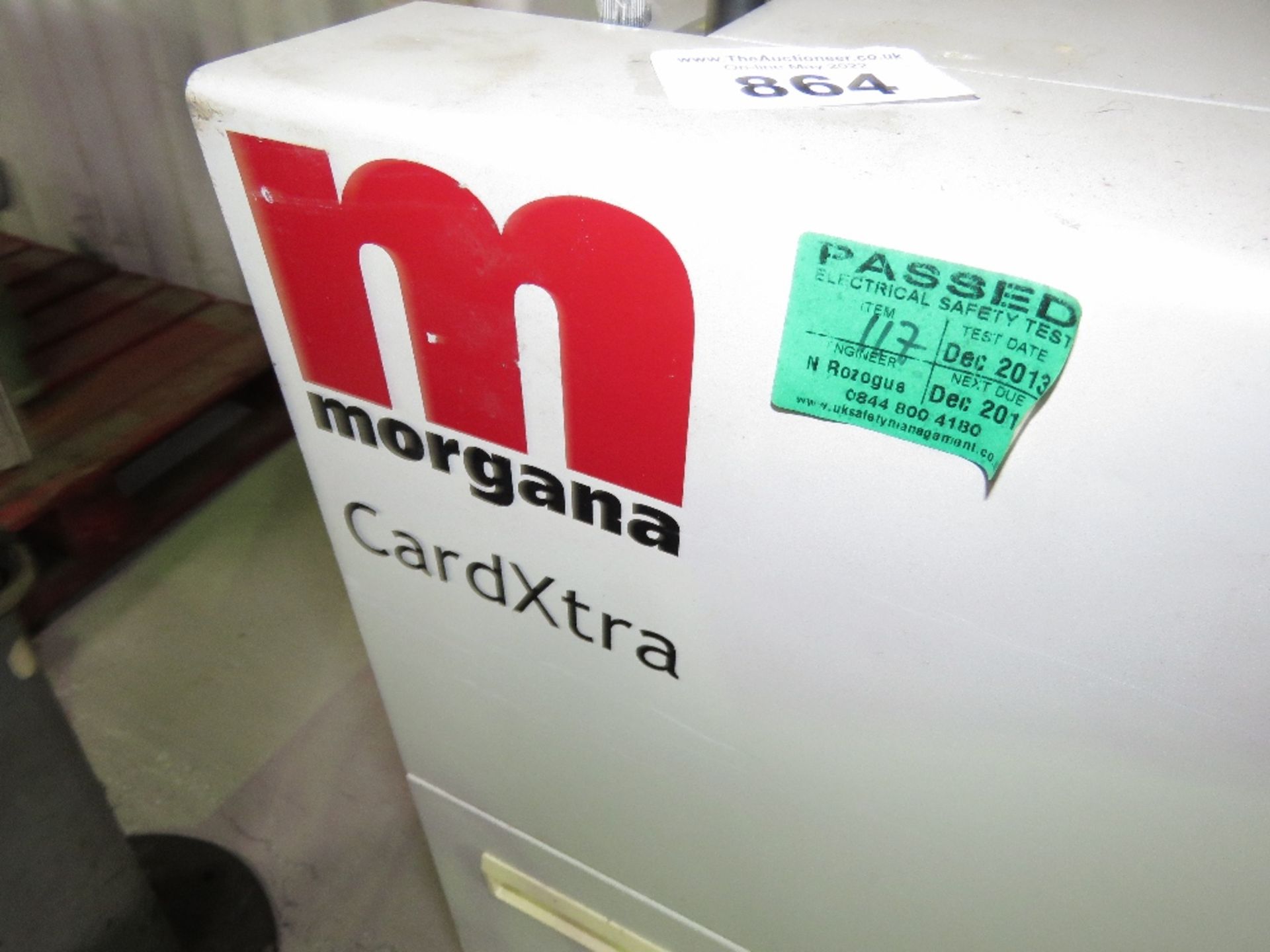 MORGANA CARDXTRA PLUS A GBC MAGNAPUNCH UNIT, SOURCED FROM BUSINESS CARD COMPANY LIQUIDATION. THIS LO - Image 4 of 4
