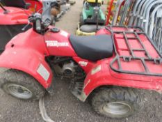 HONDA FOURTRAX 2WD 200 TYPE 11 QUAD BIKE. WHEN TESTED WAS SEEN TO RUN, DRIVE AND BRAKE.