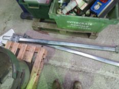 PAIR OF VAN ROOF RAILS. THIS LOT IS SOLD UNDER THE AUCTIONEERS MARGIN SCHEME, THEREFORE NO VAT WILL