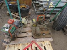 2 X PETROL COMPACTION PLATES FOR SPARES. SOURCED FROM DEPOT CLOSURE.