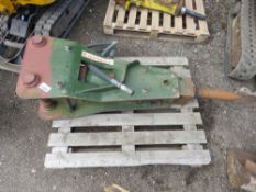 EUROTEC HYDRAULIC EXCAVATOR BREAKER ON 50MM PINS. DIRECT FROM LOCAL COMPANY. WORKING WHEN LAST USED