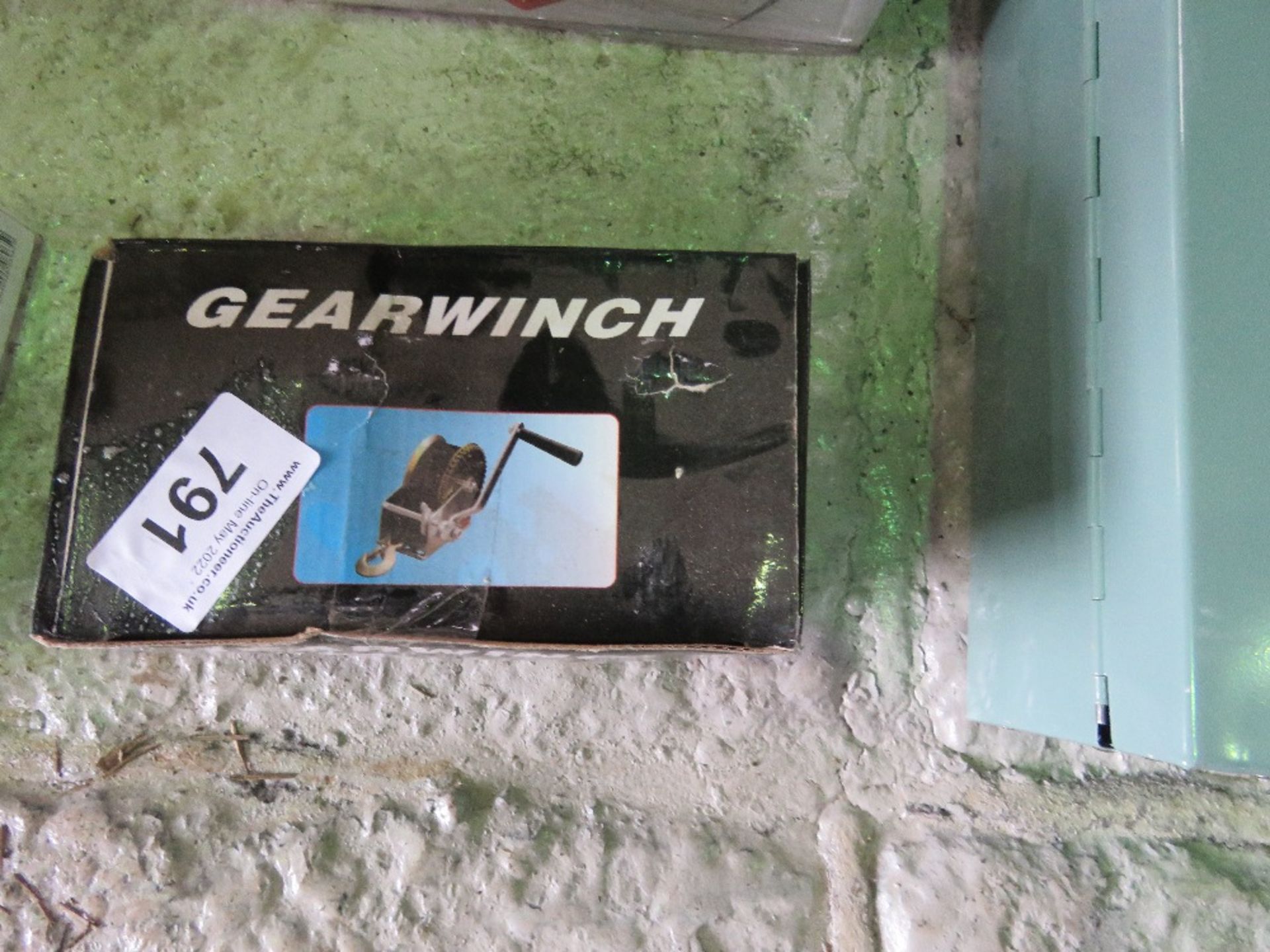 GEARWINCH BOAT WINCH.