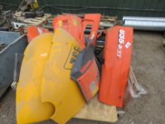 KUBOTA AND JCB MINI EXCAVATOR PANELS ETC. SOURCED FROM DEPOT CLOSURE.