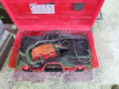 HILTI DG150 DIAMOND WALL GRINDER UNIT.