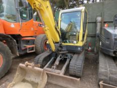 HYUNDAI ROBEX 55-9 TRACKED EXACAVATOR WITH 2 X BUCKETS. YEAR 2010. SN:HHIHM903VA0001987. 58.7 REC