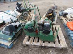 2 X RANSOMES CYLINDER MOWERS: AUTO CERTES PLUS A TWENTY FOUR TYPE, NO BOXES.. SOURCED FROM UNIVERSIT
