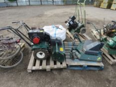 HAYTER CONDOR REEL CUTTER MOWER WITH ADDITIONAL ROTARY DECK. SOURCED FROM UNIVERSITY DUE TO CHANGE I