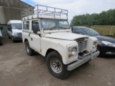 LANDROVER SERIES 3 SHORT WHEELBASE REG: 926 XUW. WITH V5. 1962 REGISTERED.. 2.25 LITRE DIESEL ENGINE