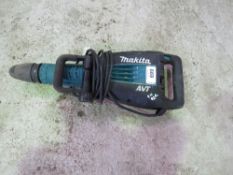 MAKITA AVT 110VOLT BREAKER DRILL. THIS LOT IS SOLD UNDER THE AUCTIONEERS MARGIN SCHEME, THEREFORE NO