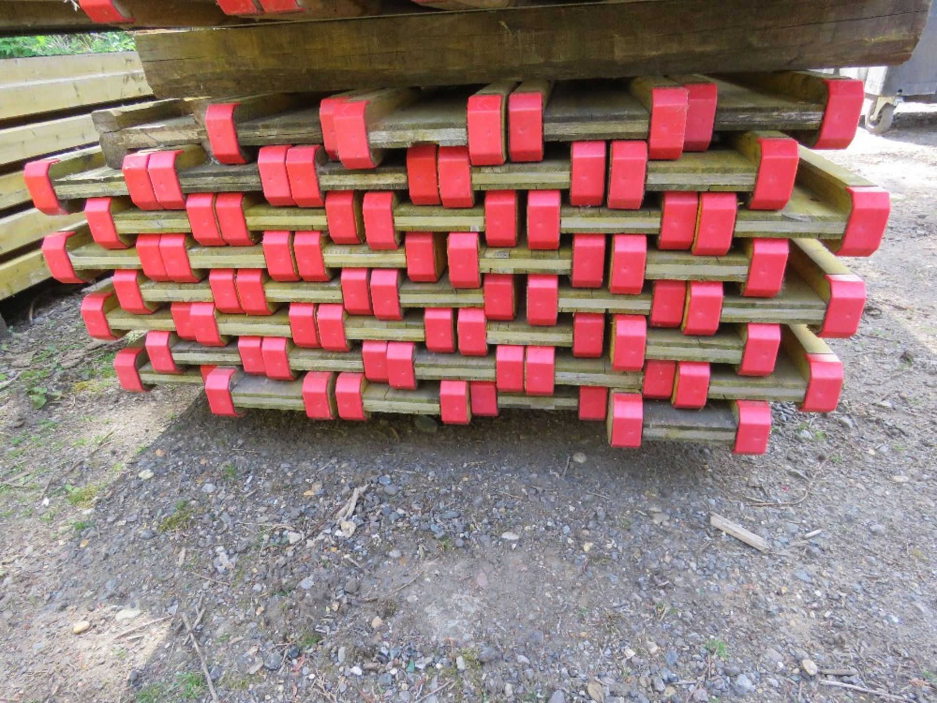 PACK OF 40NO TIMBER FORMWORK SUPPORTING "I" BEAMS , 4.9METRE LENGTH. IDEAL FOR FORMING ROOF STRUCTUR - Image 2 of 5