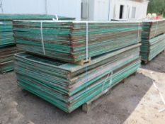 2 X BUNDLES OF ACROW SCAFFOLDING SAFETY MESH PANELS, 1.25M X 2.6M APPROX. 50NO IN TOTAL APPROX. TH