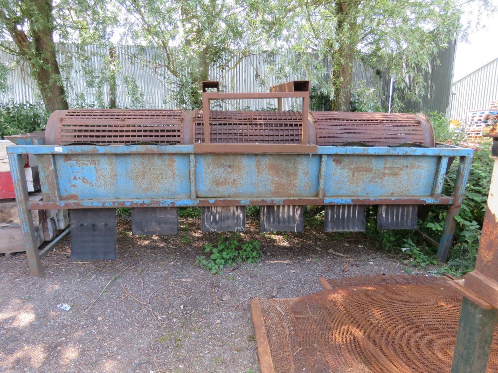 ROTARY BARREL SCREEN/WASHING PLANT, ELECTRIC POWERED, 13FT LENGTH APPROX. HAS BEEN SEEN TO RUN AND D