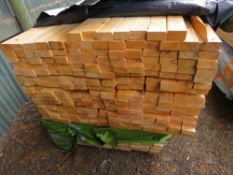 PACK OF TIMBER BATTENS 2.4M LENGTH X70MM X 35MM APPROX.