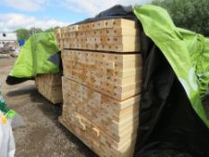 EXTRA LARGE PACK OF UNTREATED GROOVED "U" PROFILE TONGUE AND GROOVE FENCING TIMBER BATTENS 1.83M LE