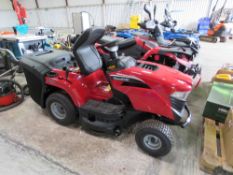 MOUNTFIELD 1330M PETROL ENGINED UNUSED RIDE ON MOWER WITH COLLECTOR YEAR 2021 BUILD. WHEN TESTED WAS