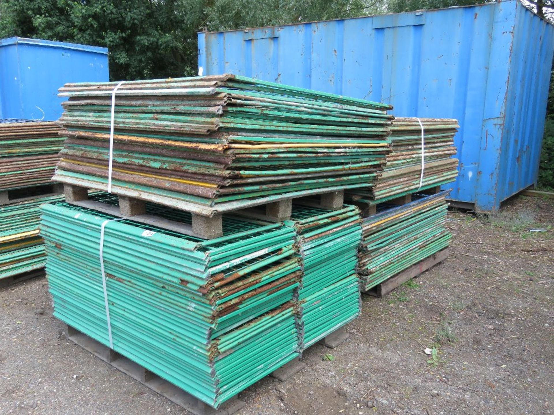 4 X PACKS OF ACROW SCAFFOLDING SAFETY MESH PANELS @ 1.26M X 1.38M APPROX. THIS LOT IS SOLD UNDER T