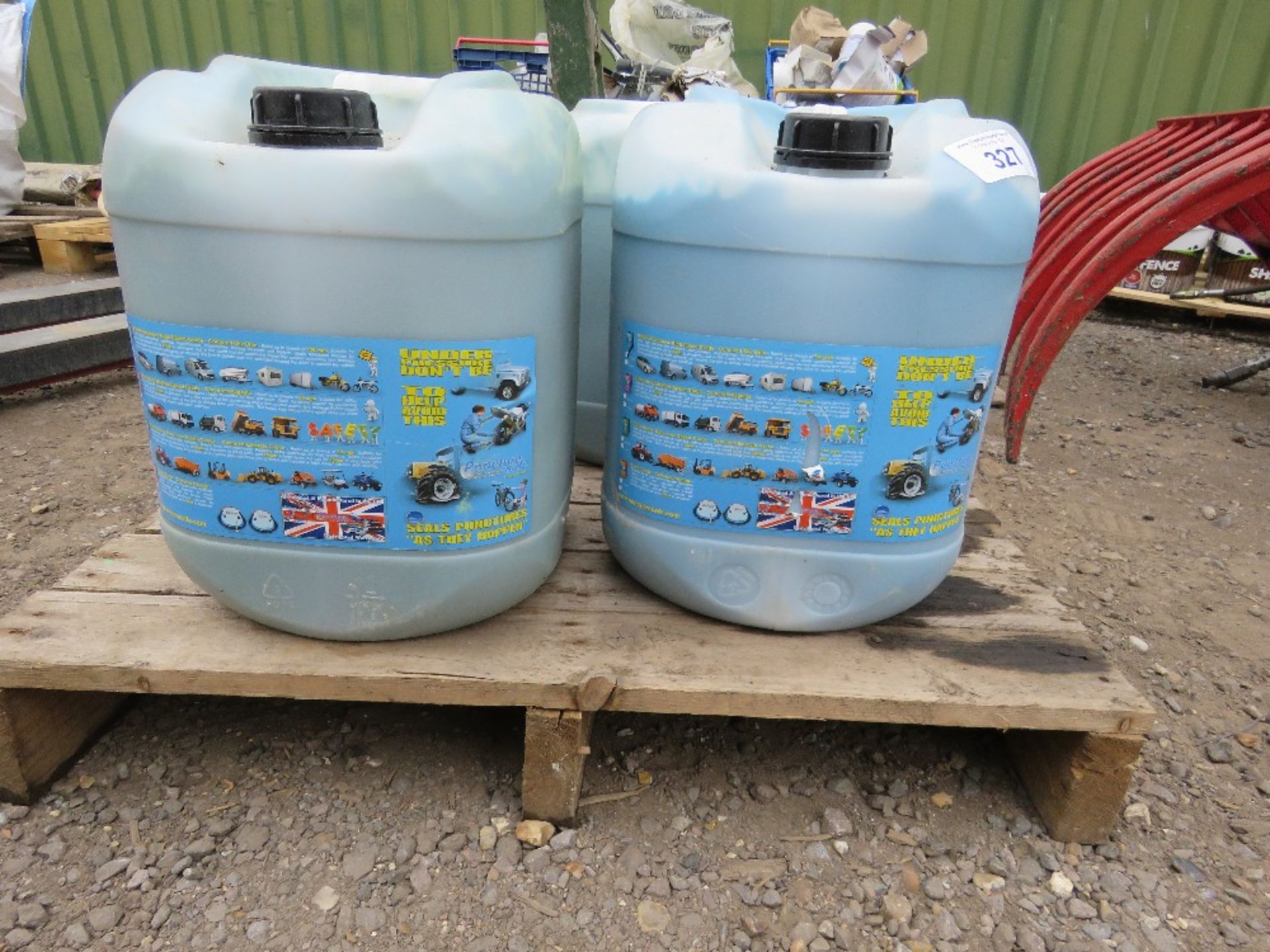 3 X DRUMS OF PUNCTURE SAFE TYRE SEALANT. THIS LOT IS SOLD UNDER THE AUCTIONEERS MARGIN SCHEME, THERE - Image 3 of 3