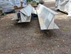 6 X STEEL LINTELS, 4FT -12FT APPROX. THIS LOT IS SOLD UNDER THE AUCTIONEERS MARGIN SCHEME, THEREFORE