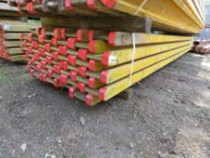 PACK OF 40NO TIMBER FORMWORK SUPPORTING "I" BEAMS , 4.9METRE LENGTH. IDEAL FOR FORMING ROOF STRUCTUR