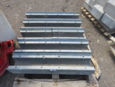 5 X CONCRETE DRAINAGE CHANNELS, NO GRILLES. THIS LOT IS SOLD UNDER THE AUCTIONEERS MARGIN SCHEME, TH