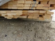 SMALL PACK OF VENETIAN TIMBER SLATS 2.4M LENGTH APPROX.