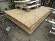 9 X PRE USED STERLING BOARDS, SOME NOTCHED. THIS LOT IS SOLD UNDER THE AUCTIONEERS MARGIN SCHEME, TH