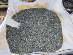 BULK BAG OF DECORATIVE GRANITE CHIPPINGS 20MM SIZE APPROX. CANCELLED ORDER. THIS LOT IS SOLD UNDER