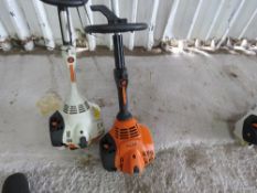 2 X STRIMMERS: STIHL AND ANOTHER. THIS LOT IS SOLD UNDER THE AUCTIONEERS MARGIN SCHEME, THEREFORE NO