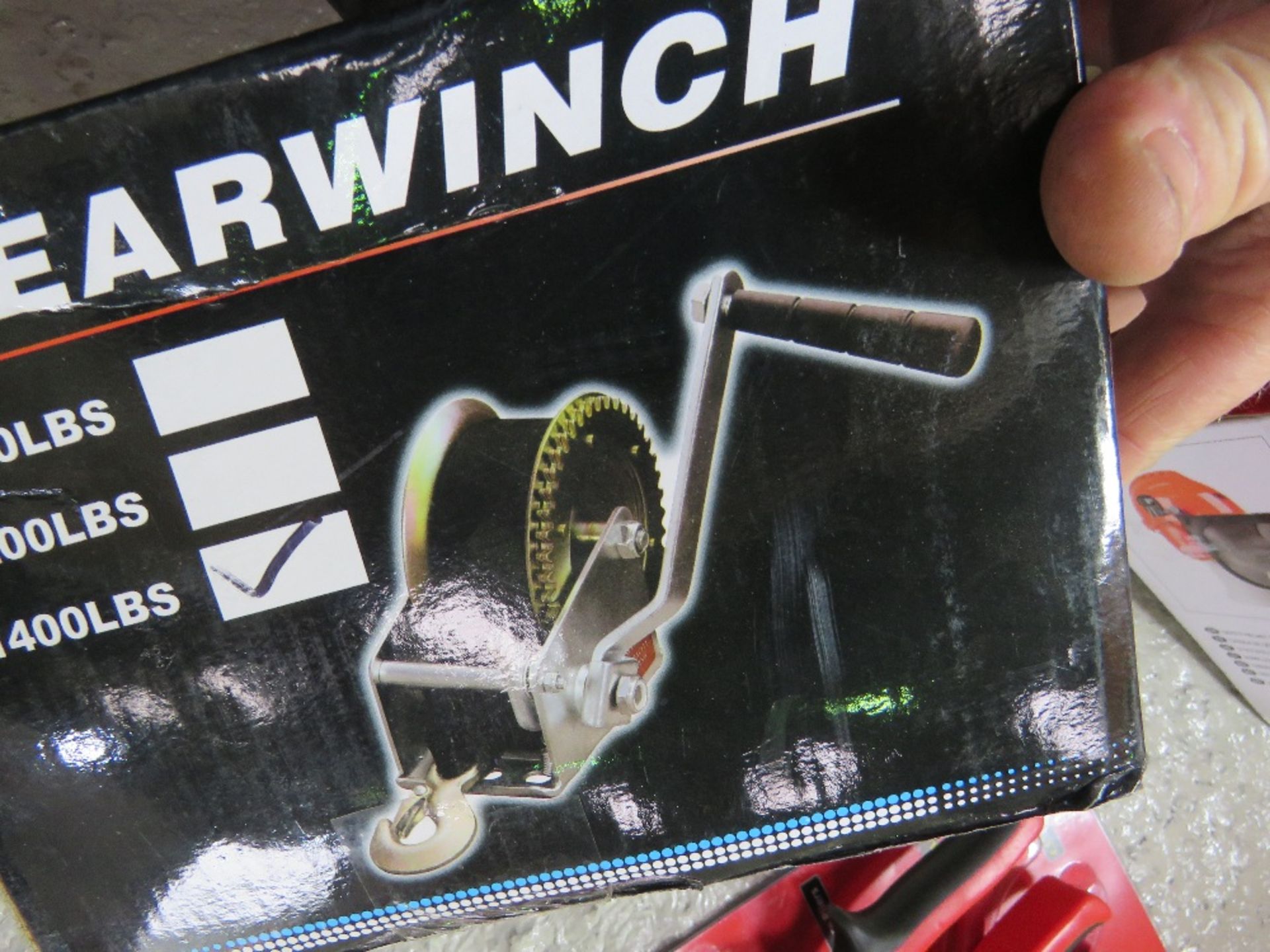 GEARWINCH BOAT WINCH.