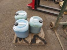 3 X DRUMS OF PUNCTURE SAFE TYRE SEALANT. THIS LOT IS SOLD UNDER THE AUCTIONEERS MARGIN SCHEME, THERE