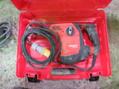 HILTI TE30 BREAKER DRILL IN A CASE 110VOLT.