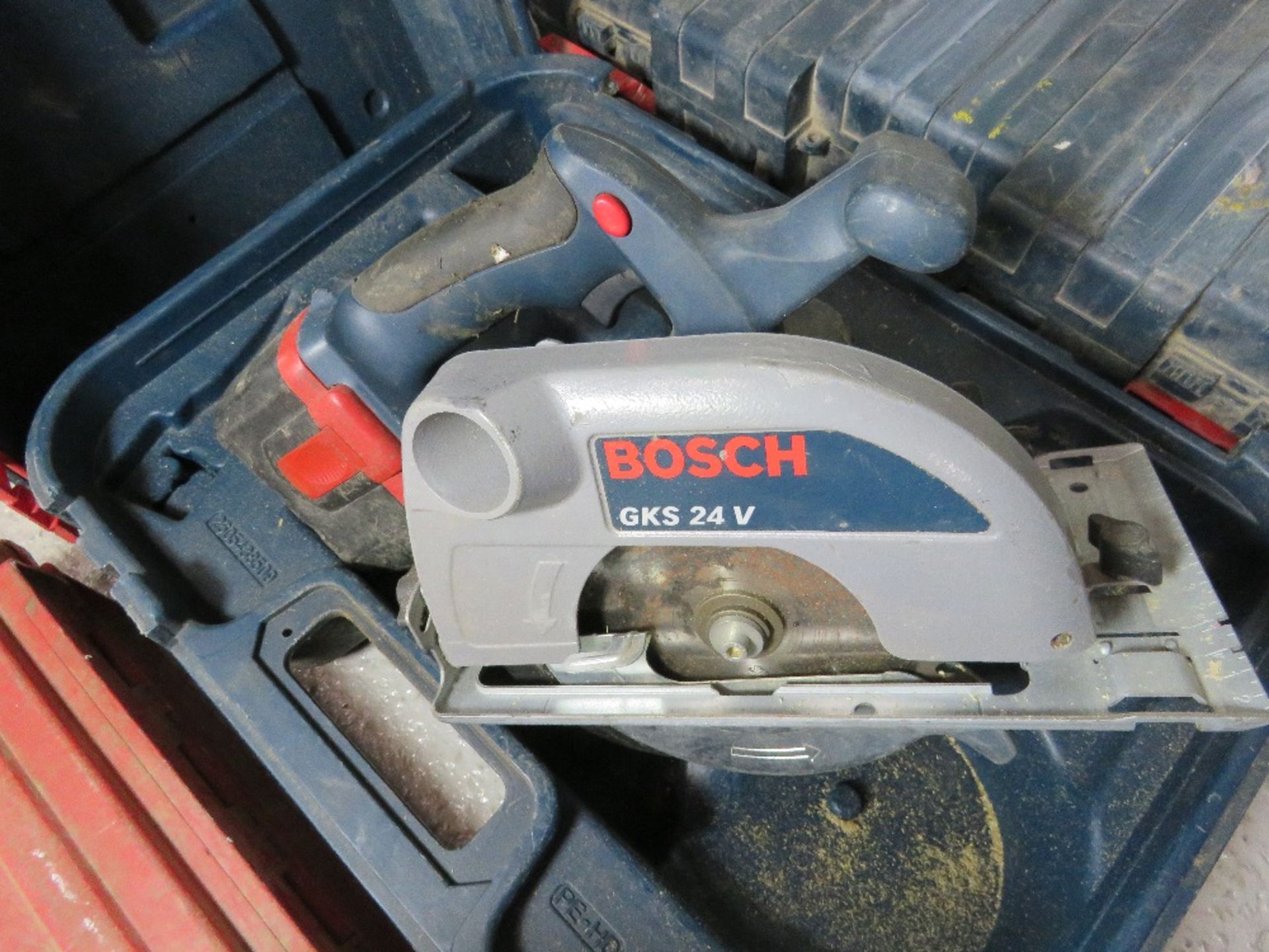 BOSCH BATTERY CIRCULAR SAW, NO CHARGER. - Image 2 of 2